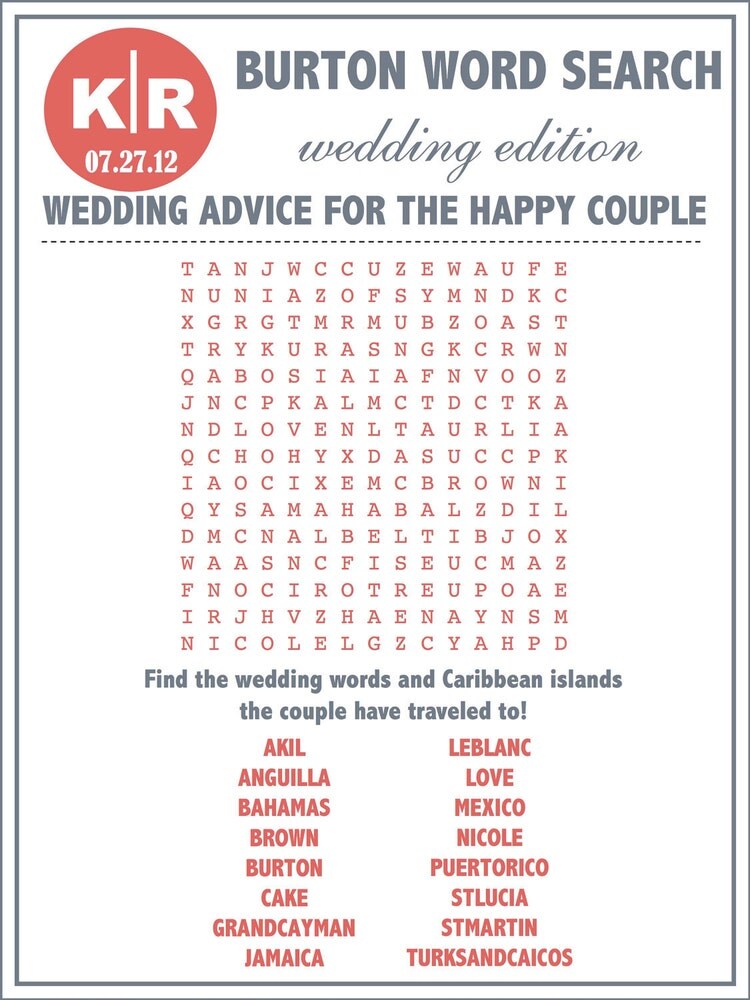 wedding day word search diy print ready by weddingsbyjamie on etsy