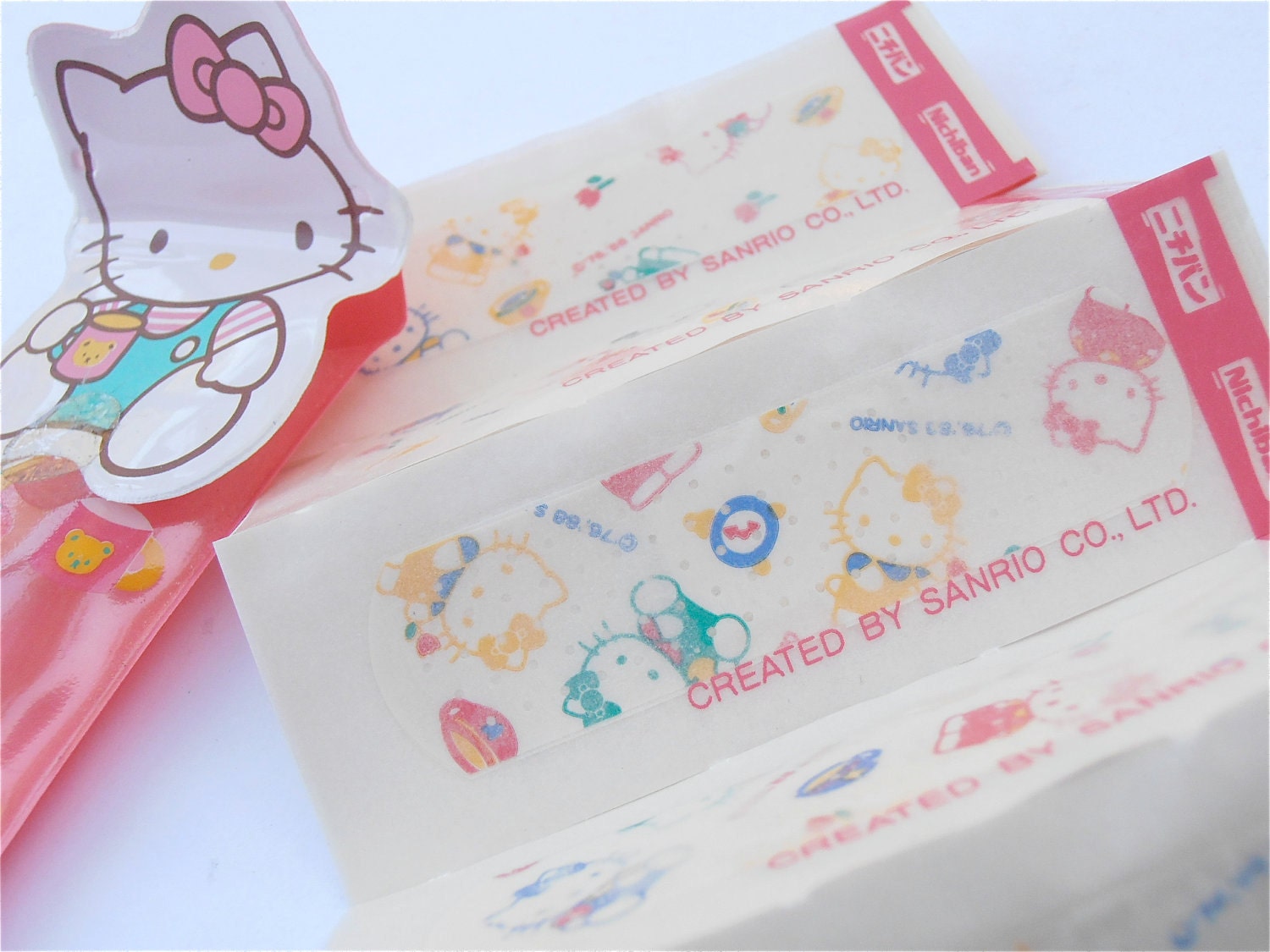 Vintage Hello Kitty Bandaids Sanrio Bandaids Kawaii Band Aids