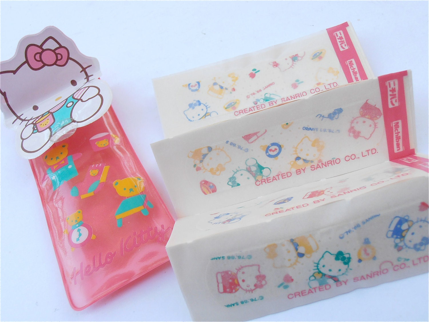 Vintage Hello Kitty Bandaids Sanrio Bandaids Kawaii Band Aids