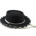 Vintage Kids COWBOY Hat - Country Western - Black Wool Felt - Authentic