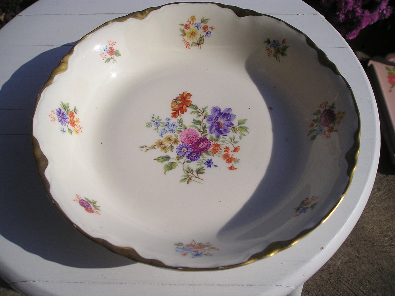 Warwick China Berry Bowl Serving Dish