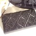 Vintage Black Beaded Clutch Purse