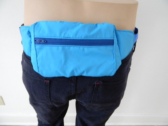 baby blue fanny pack