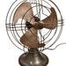 General Electric Vortalex Fan 10" Desk Tabletop Two Speed Three Blade