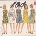 Slip on Zip up Skimmer dress pattern Butterick 4668 Size 16 Bust 38