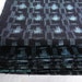 IKAT Antique Blue Kasuri Cotton. Japanese Indigo Dye Woven Textile.