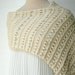 Lace Shoulder Wrap Shawl, Wedding Wrap, Ivory Bridesmaids