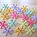 Brads Flower Petals Craft Scrapbook Novelty Embellishment