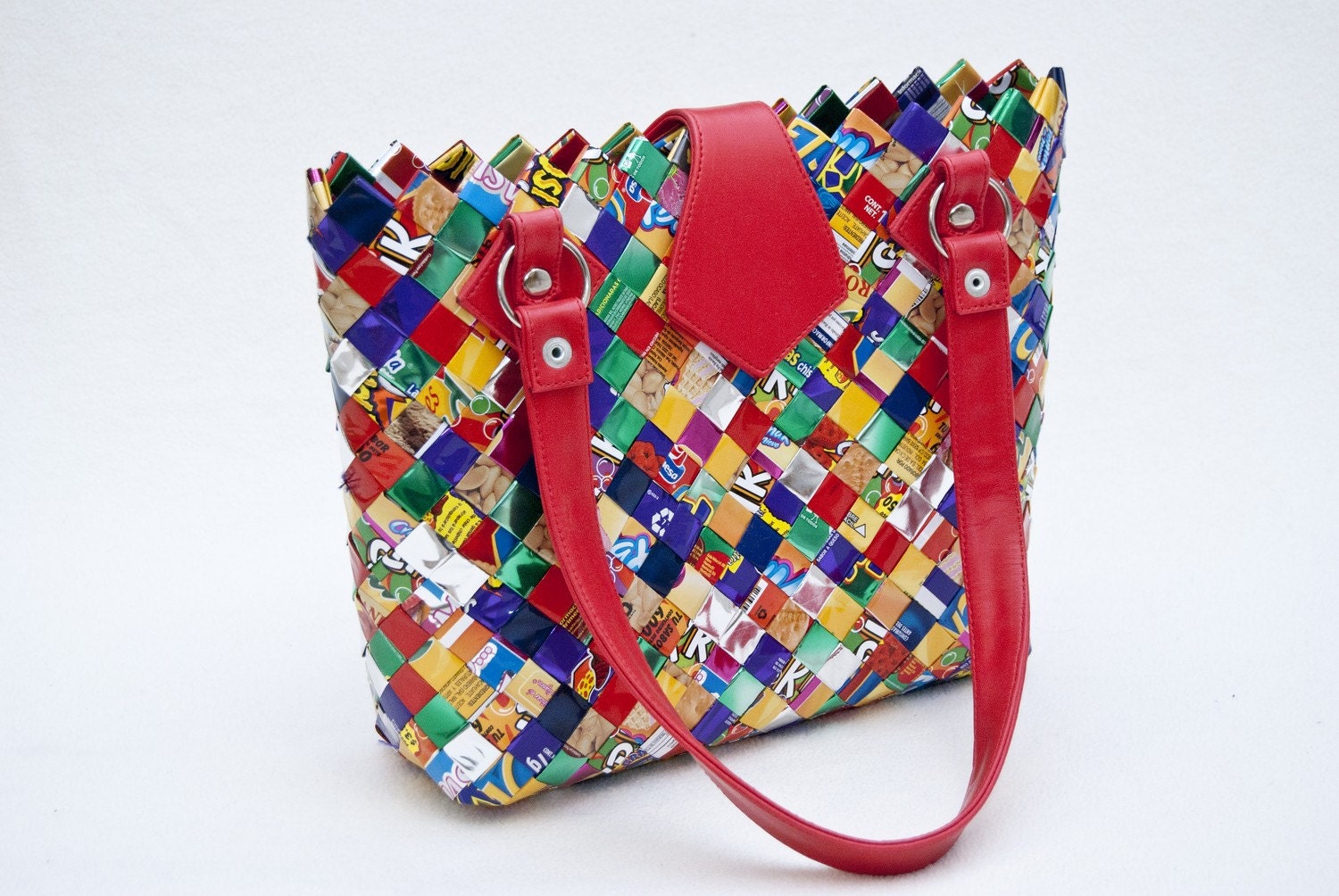 candy wrapper handbags