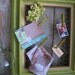 Repurposed and Upcycled Frame / Memo, Photo or Inspiration Board