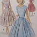 Reserved listing...Going on a Date, 1952 McCall's Dress Sewing Pattern 9021, Size 10, Bust 28, Uncut