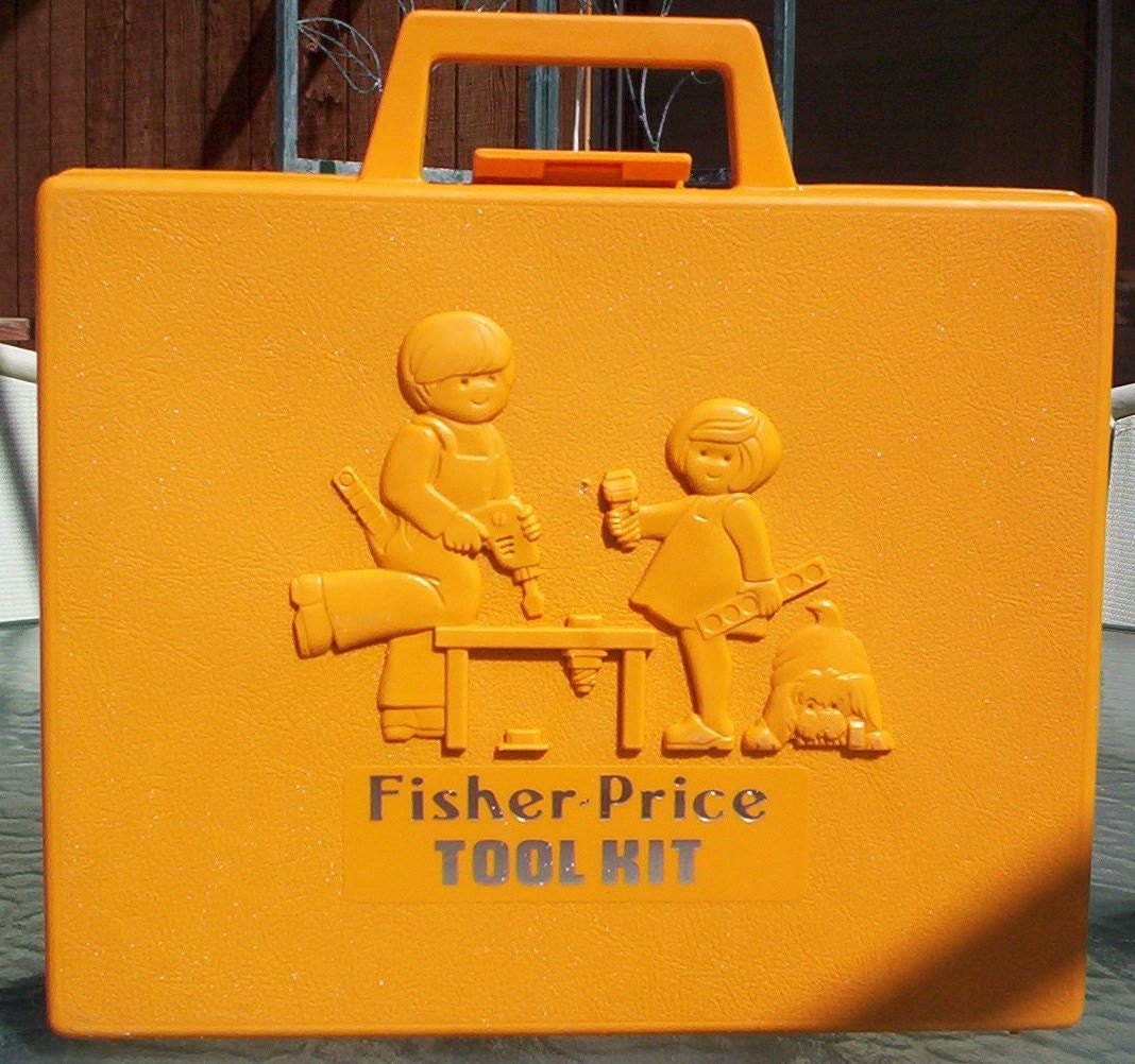 fisher price tool kit vintage