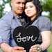 Two Large Chalkboard Heart Signs- Ready to Ship