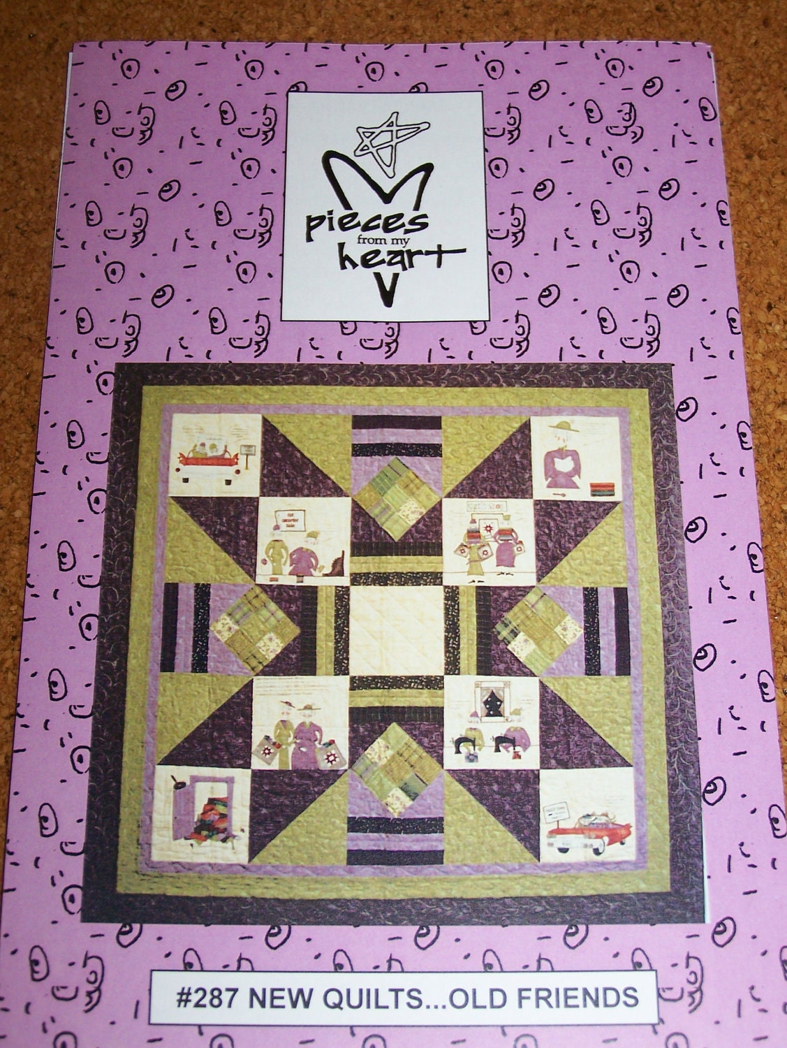 New Friends Old Friends Quilt KIT Pattern And Fabric By Moda