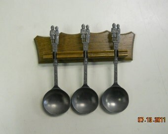 Rein Zinn Pewter Spoons (3)