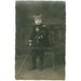 Antique Photo | Cute German Boy Posed with Tiny Violin | Black and White Vintage Photography