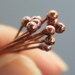 RESERVED 20 Handmade Copper Headpins Ball End 20 Gauge