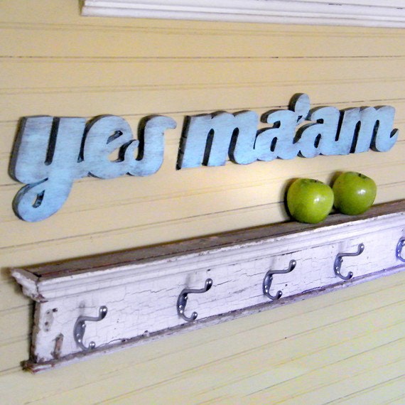 yes-ma-am-sign-southern-slang-wooden-sign-shabby-chic