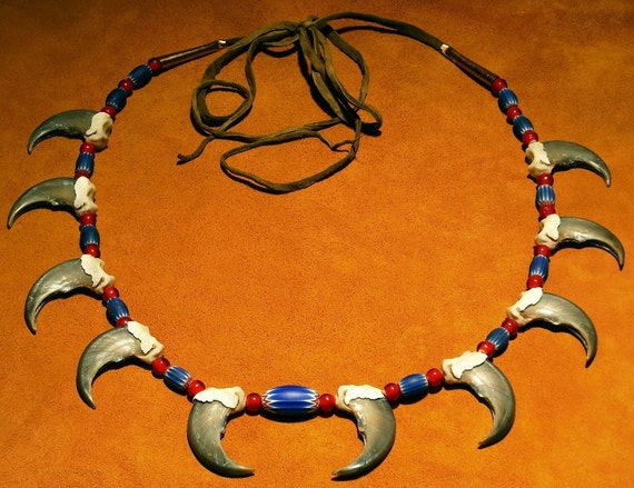 Awesome Authentic Bear Claw Warrior's Necklace Free