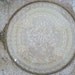 Exquisite Vintage Vanity Tray With Lace Doily Bows