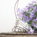 Antique Wire Basket Garden Fall Planter Autumn Rustic Shabby Chic Metalware Barn Farmhouse French Decor Container