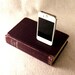 Sir Walter Scott Vintage Book Dock for iPhone and iPod - Eggplant