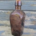 Vintage Straubhullers Elixir Bottle - Tree of Life - Brown glass
