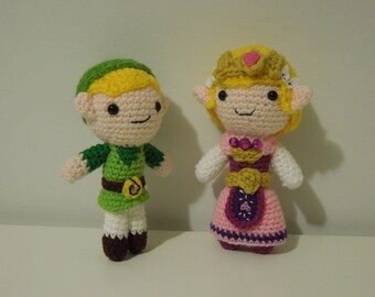 Zelda Toon Link CROCHET PATTERN PDF by TheAmigurumiZoo on Etsy