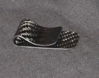 100% All Carbon Fiber Money Clip.