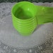 Vintage Tupperware: Tupperware Six Apple Green Measuring Cups