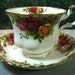 Vintage Teacup: Royal Albert Old Country Roses Teacup & Saucer