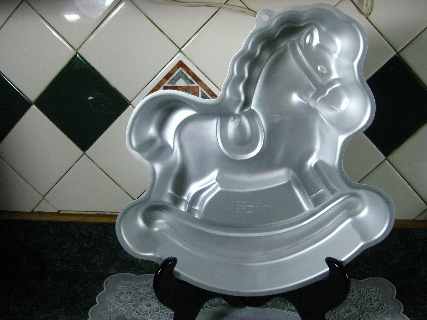 Vintage Wilton Cake Pan Wilton Rocking Horse Cake Pan