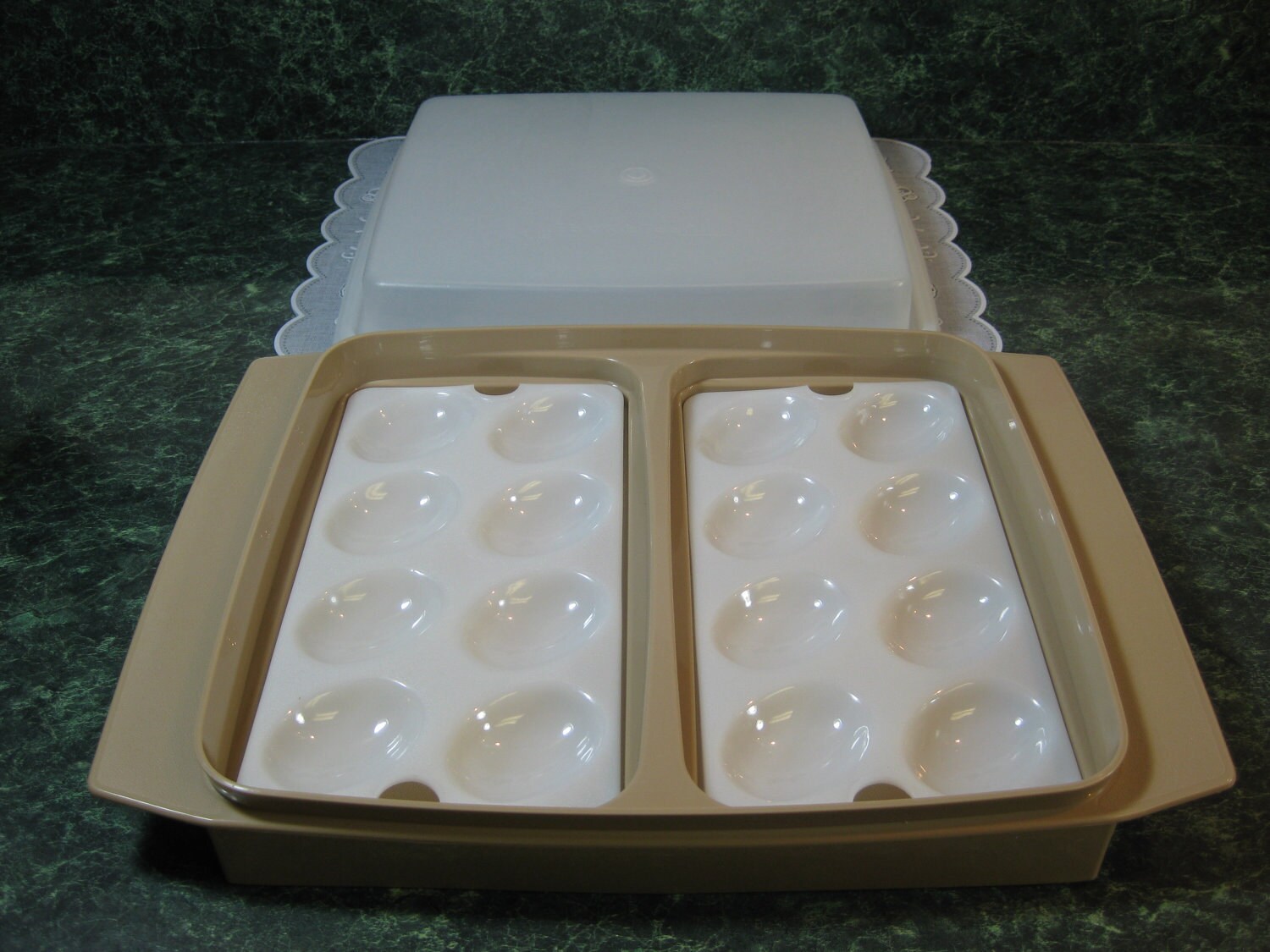 Vintage Tupperware Tupperware Egg Tray Haute Juice