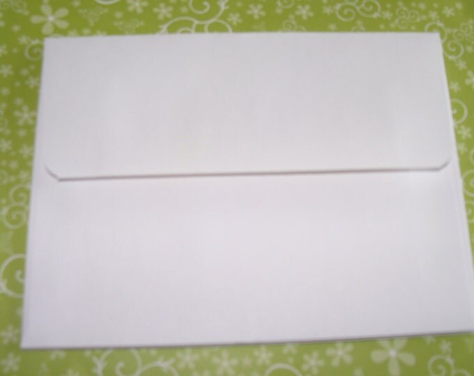 White Envelopes for greeting cards or note cards A2 size