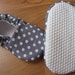 sewing baby shoe pattern, Abby and Aaron baby, PDF tutorial / pattern, Up and Away Patterns on Etsy, sewing baby shoe pattern