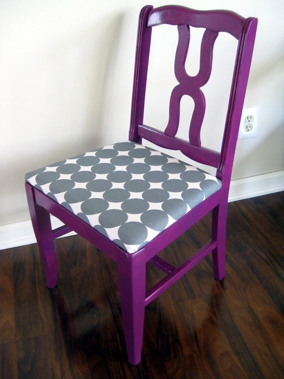 Vintage Purple Chair