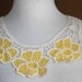 Cute venice applique yoke front and back