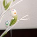 Decorated Eggs - Polymer Clay Ornaments - Set of 4