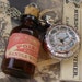 Steampunk pocket WATCH flask mini SHOT bottle pendant Necklace potion Victorian pendant charm bottle wicca wizard witch