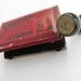 Vintage Tin Ink Pad and Office Stamp, Inked and Checked