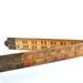Vintage Wooden Folding Ruler Boxwood Made in England J. Rabone