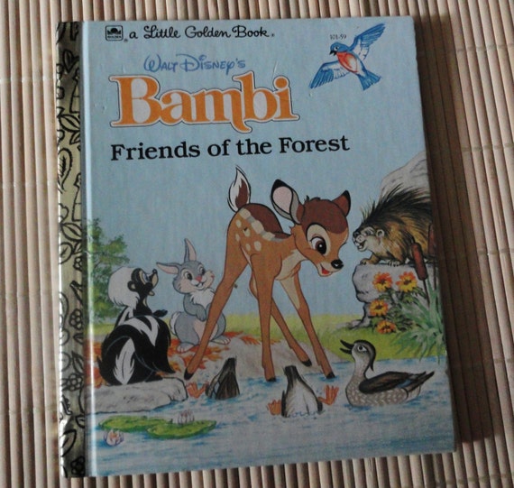 Items similar to Walt Disneys Bambi Friends of the Forest Western ...