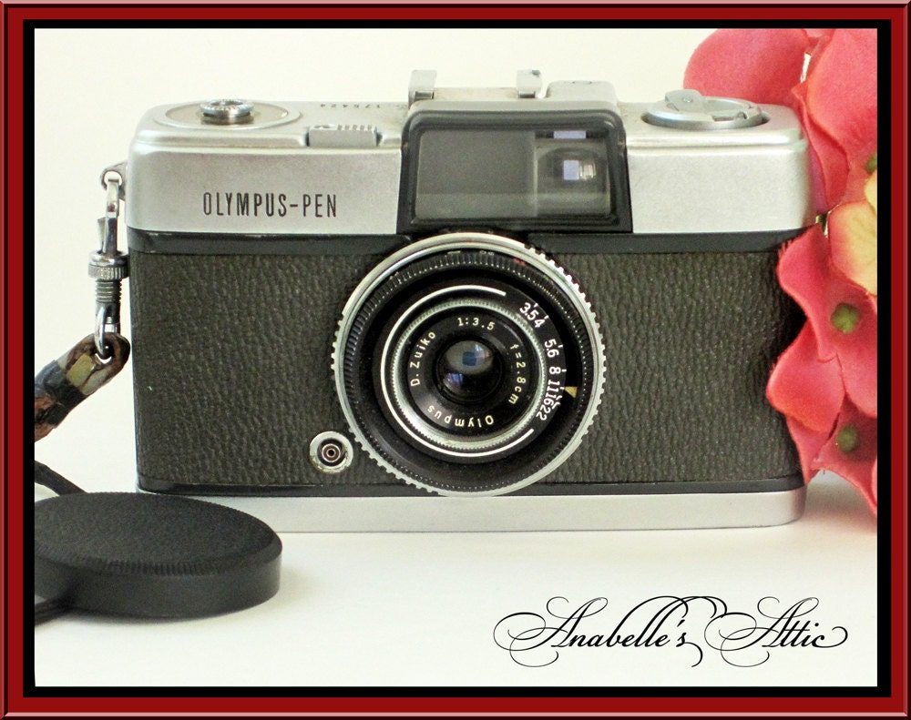 OlympusPen HalfFrame 35mm Camera 1960s