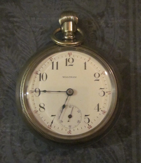 1880s Waltham Railroad Working Pocket Watch Size 16