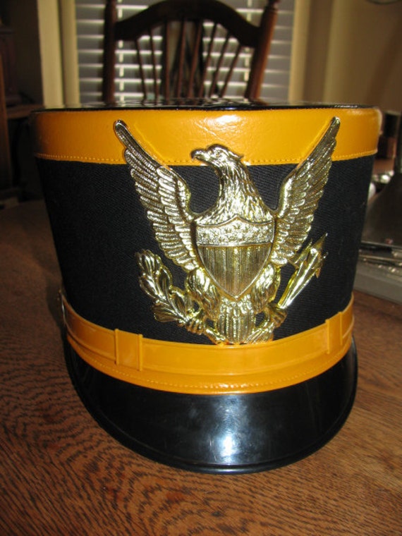 Military Marching band Shako Hat by fromanotherday on Etsy