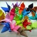 On Sale & 100 6" Big Large origami cranes paper cranes in custom colors wedding party decoration Christmas Tree Ornament Decoration
