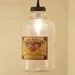 Rustic Lighting With Vintage Snaider Syrup Jar Shade