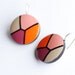 Dangle - Hand painted geometrical