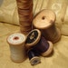 The Tall & Short Of It - 5 Old Spools of Thread
