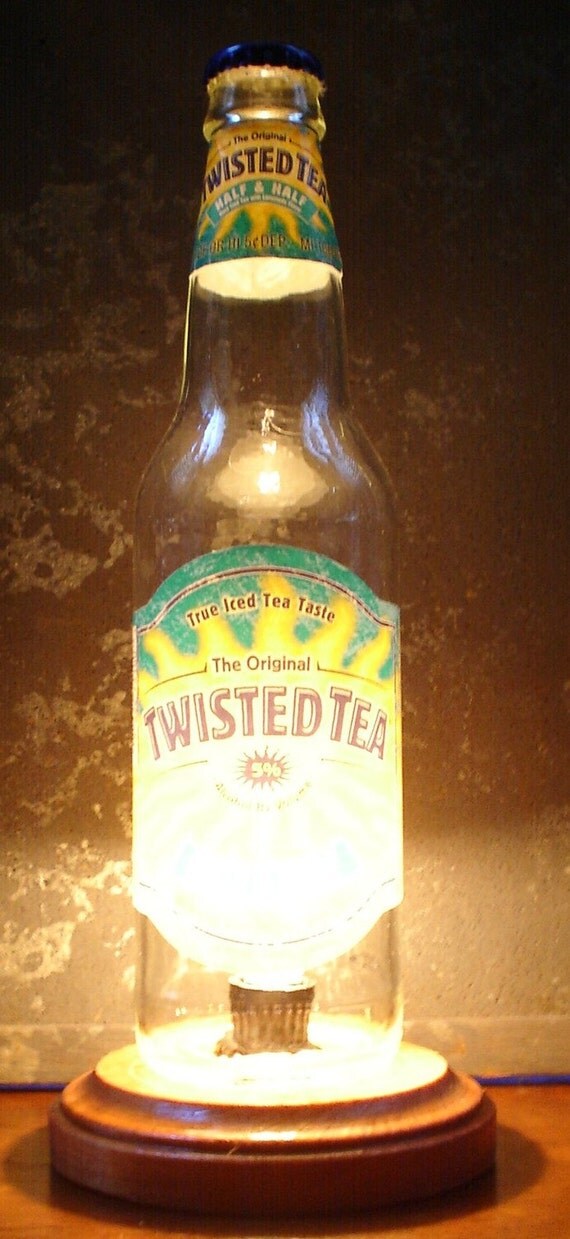 Twisted Tea Half & Half Lamp Bar Bottle Party Light